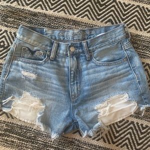 AE vintage hi-rise denim shorts